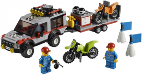 Фото конструктора LEGO City Транспортер мотоциклов 4433