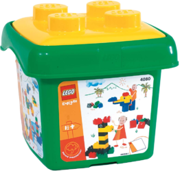 Фото конструктора LEGO Explore Imagination Маленькое ведерко с кубиками 4080