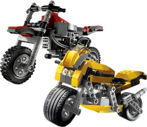 Фото конструктора LEGO Creator Ревущие мотоциклы 4893