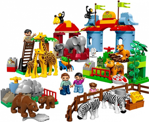 Фото конструктора LEGO Duplo Большой городской зоопарк 5635