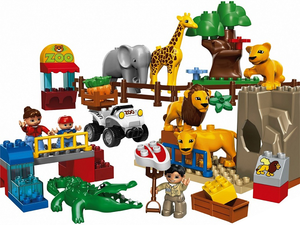 Фото конструктора LEGO Duplo Кормление в зоопарке 5634