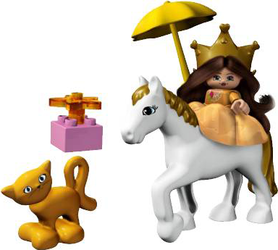 Фото конструктора LEGO Duplo Принцесса и лошадка 4825