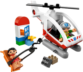 Фото конструктора LEGO Duplo Вертолет скорой помощи 5794