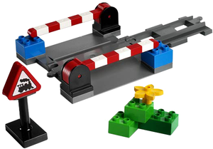 Фото конструктора LEGO Duplo Железнодорожный переезд 3773