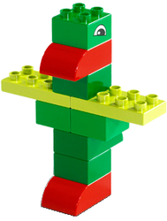 Фото конструктора LEGO Explore Imagination Зеленый попугай 3519