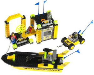 Фото конструктора LEGO Jack Stone Спасательная суперстанция на воде 4610