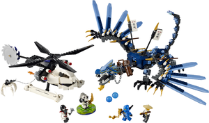 Фото конструктора LEGO Ninjago Битва Дракона-Молнии 2521