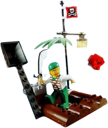 Фото конструктора LEGO Pirates Плот с катапультой 7070