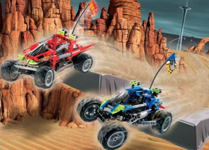 Фото конструктора LEGO Racers Гонщик по пустыне 8363