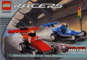 Фото конструктора LEGO Racers Нулевой Циклон и Красный Буран 4593
