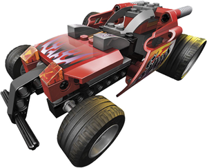 Фото конструктора LEGO Racers Огненный Разрушитель 8136