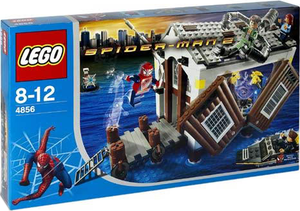 Фото конструктора LEGO Spider-Man Убежище Доктора Октопуса 4856