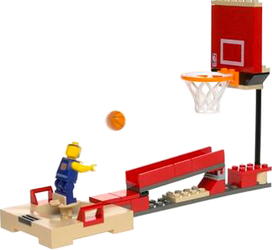 Фото конструктора LEGO Sports Баскетбольный тренажер 3584