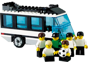 Фото конструктора LEGO Sports Футбол Автобус 3404