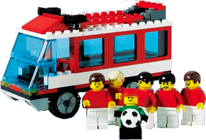 Фото конструктора LEGO Sports Футбол Автобус 3407