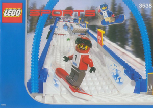 Фото конструктора LEGO Sports Сноуборд Перекрестные гонки 3538