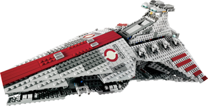 Фото конструктора LEGO Star Wars Атакующий крейсер республиканцев класса Венатор 8039