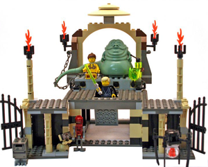 Фото конструктора LEGO Star Wars Дворец Джаббы 4480