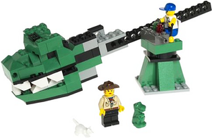 Фото конструктора LEGO Studios Динозавр атакует 1354