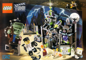 Фото конструктора LEGO Studios Лаборатория Страха 1382