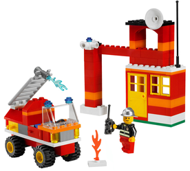 Фото конструктора LEGO System Пожарные 6191