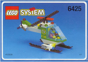 Фото конструктора LEGO System Вертолёт 6425