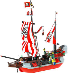 Фото конструктора LEGO Pirates Пиратский корабль капитана Рэдберда 7075