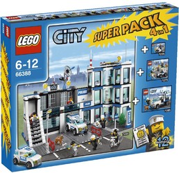 Фото конструктора LEGO City Подарочный Суперпэк Полиция версия 1 66388