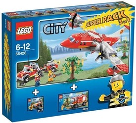 Фото конструктора LEGO City Подарочный Суперпэк Пожарные 66426