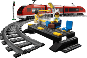 Фото конструктор LEGO City Пассажирский поезд 7938