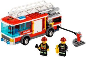 Фото конструктора LEGO City Пожарная машина 60002