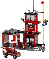 Фото конструктора LEGO City Пожарная станция 7240
