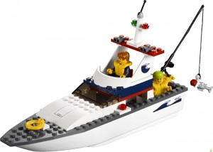 Фото конструктора LEGO City Рыболовное судно 4642
