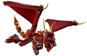 Фото конструктора LEGO Creator Огненная легенда 6751