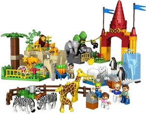 Фото конструктора LEGO Duplo Огромный зоопарк 4960
