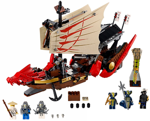 Фото конструктора LEGO Ninjago Летучий корабль 9446