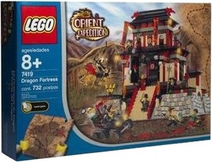 Фото конструктора LEGO Orient Expedition Крепость Дракона 7419
