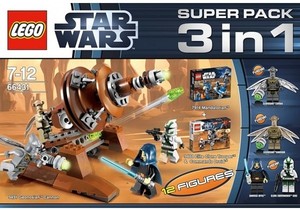 Фото конструктора LEGO Star Wars Подарочный Суперпэк Звездные войны 66431
