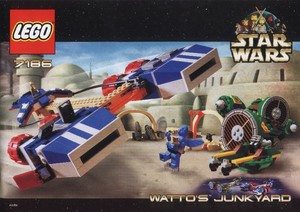 Фото конструктора LEGO Star Wars Космическое кладбище Уотто 7186