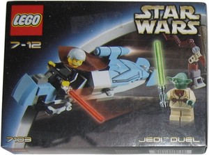 Фото конструктора LEGO Star Wars Поединок Джедая 7103