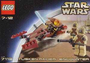 Фото конструктора LEGO Star Wars Таскин Рейдер 7113