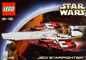 Фото конструктора LEGO Star Wars Звездный истребитель джедая 7143