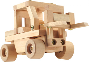 Фото конструктора Мир деревянных игрушек Автопогрузчик 4895160 из дерева