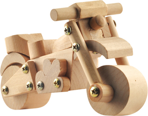 Фото конструктора Мир деревянных игрушек Тонка Мотоцикл 4895170 из дерева