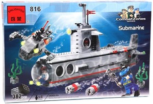 Фото конструктора Shantou Gepai Brick Субмарина 69711