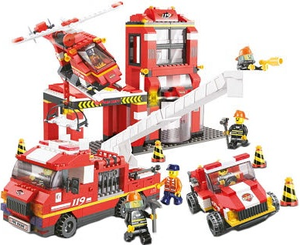 Фото конструктора Sluban Пожарная техника 4806710
