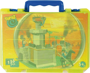 Фото конструктора Topaz Замок средневековый в чемоданчике 22614