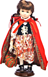 Фото куклы Angel Collection Красная шапочка 30 см 53421