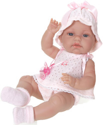 Фото куклы Antonio Juan Фаби в розовом 33 см 6002P
