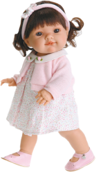 Фото куклы Antonio Juan Франциска в розовом 38 см 2036P